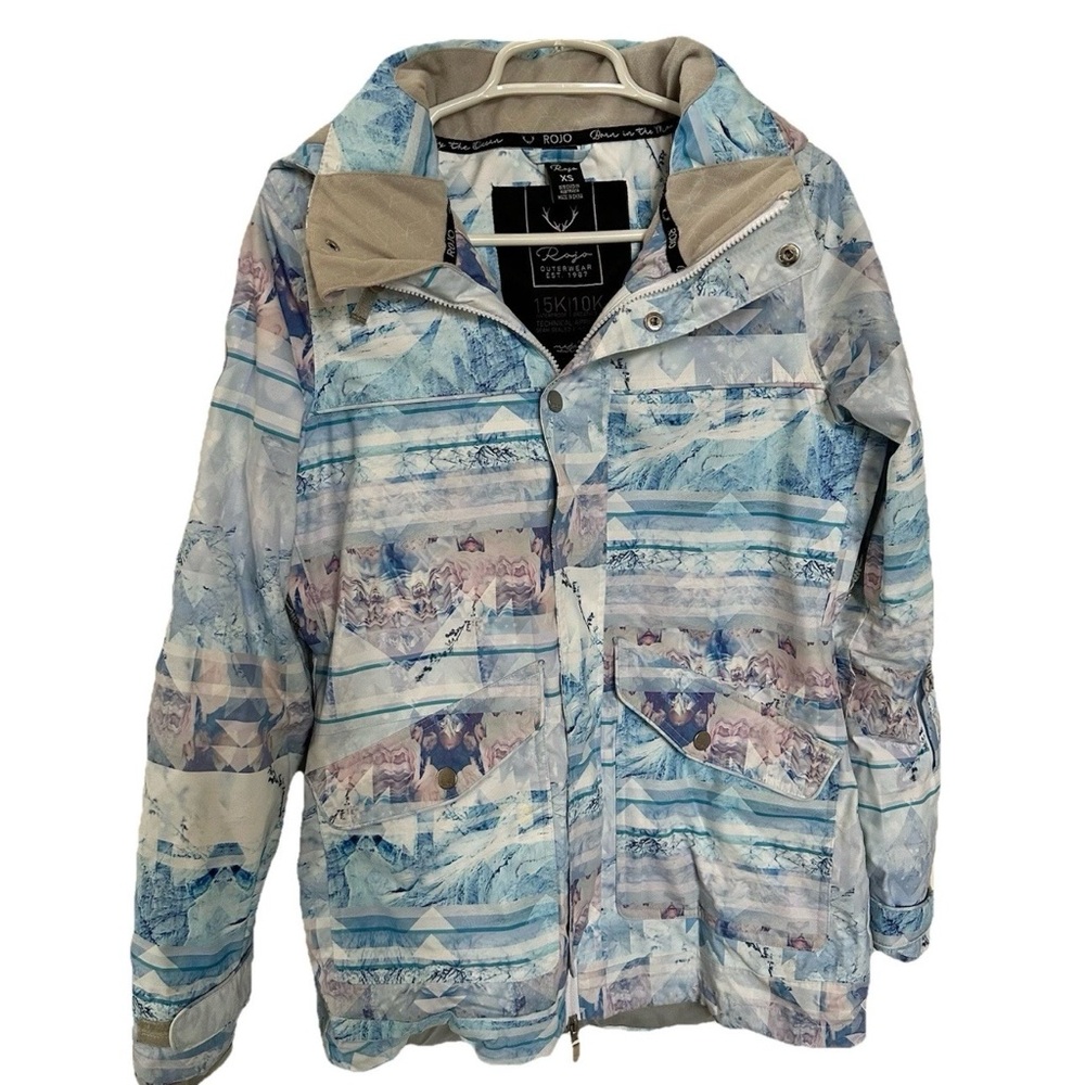 Rojo Snowscape Tundra 10K Snowboard Jacket Coat XS Outerwear Gorpcore Alpine Ski